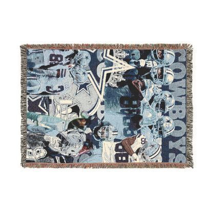 Cowboys Woven Blanket