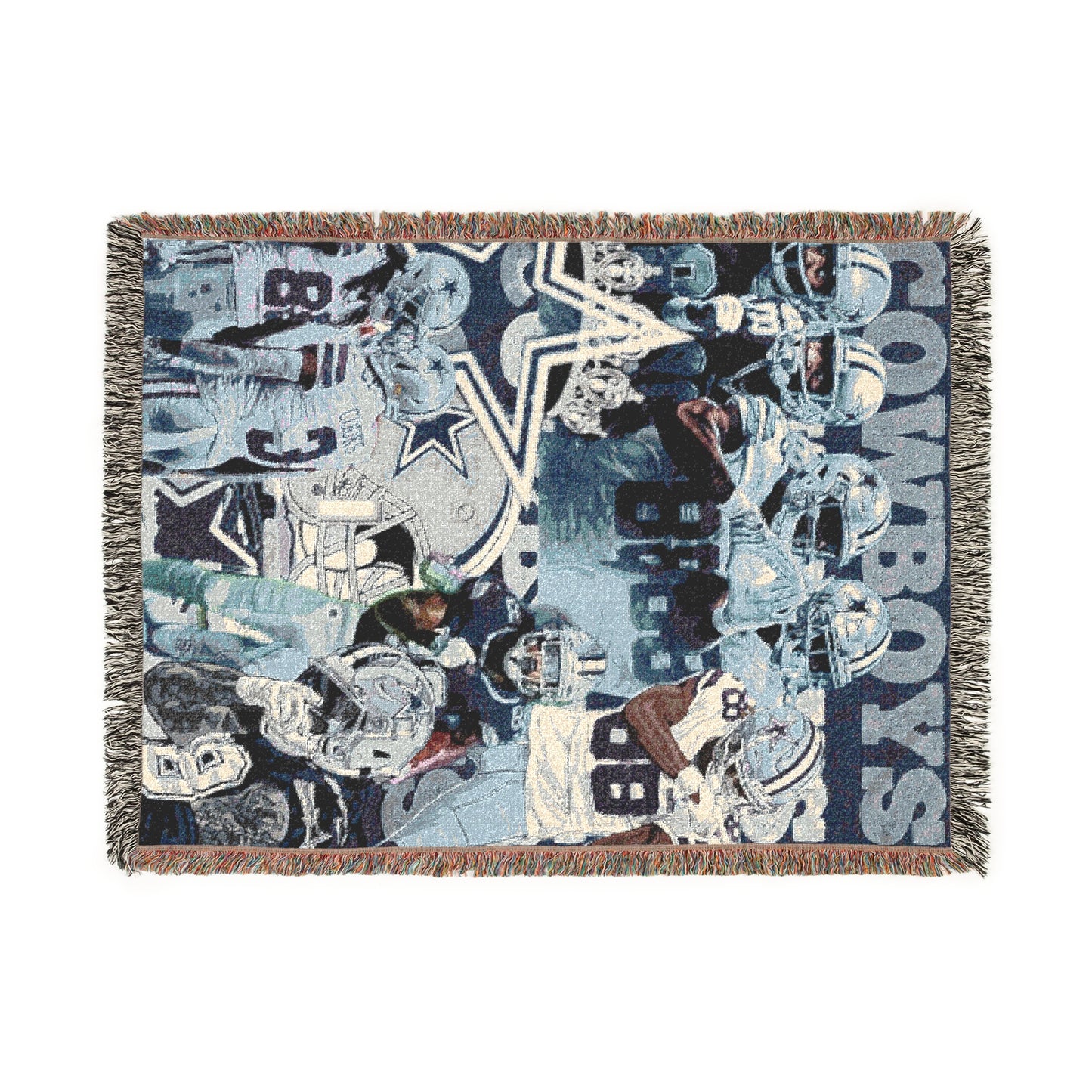 Cowboys Woven Blanket
