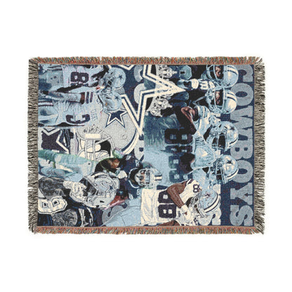 Cowboys Woven Blanket